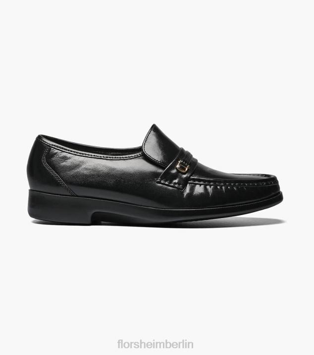 D280130 Schwarz Schuhwerk Männer Florsheim Riva Moc-Toe-Slipper