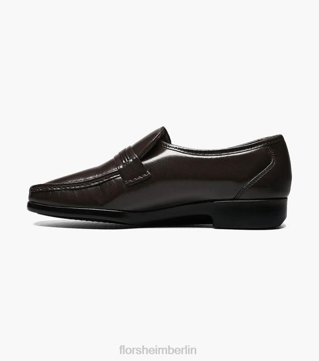 D280131 braun Schuhwerk Männer Florsheim Riva Moc-Toe-Slipper