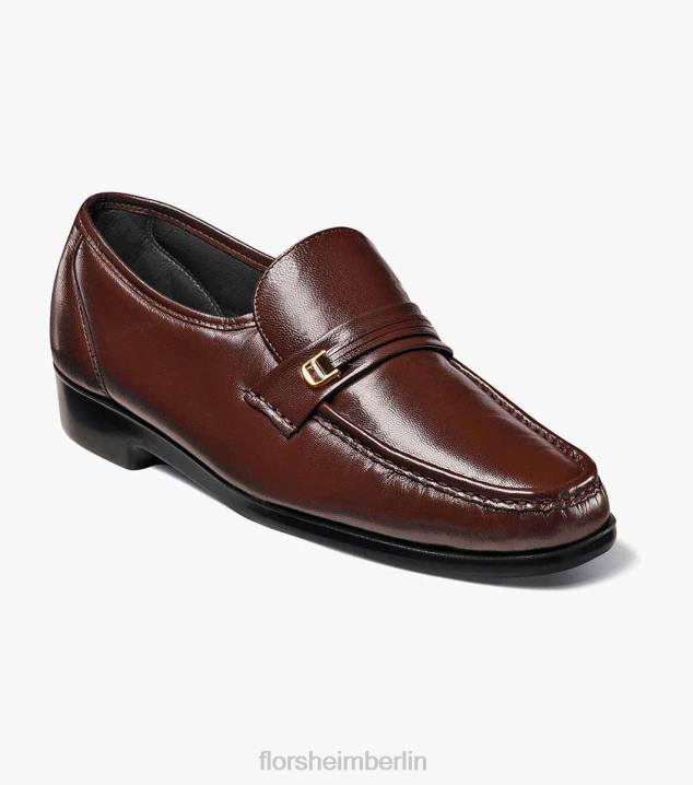 D280132 Cognac Schuhwerk Männer Florsheim Riva Moc-Toe-Slipper