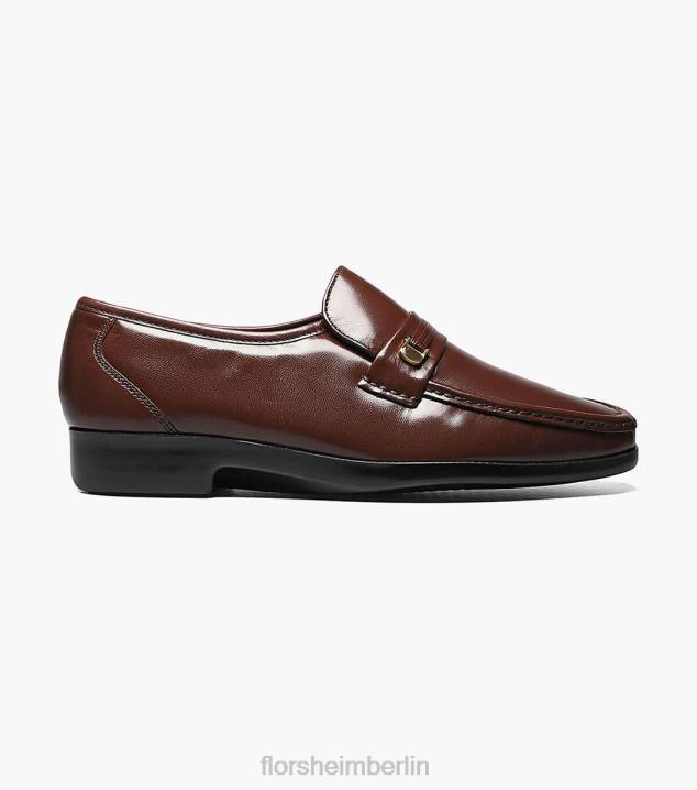 D280132 Cognac Schuhwerk Männer Florsheim Riva Moc-Toe-Slipper