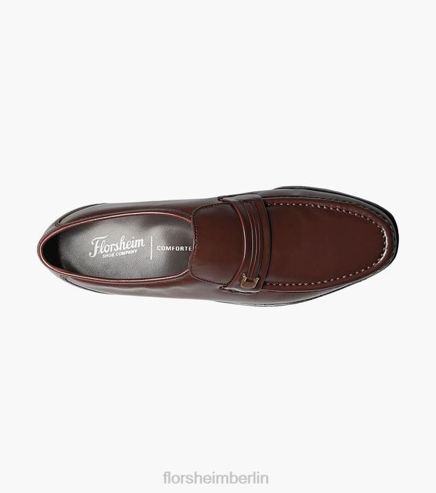 D280132 Cognac Schuhwerk Männer Florsheim Riva Moc-Toe-Slipper