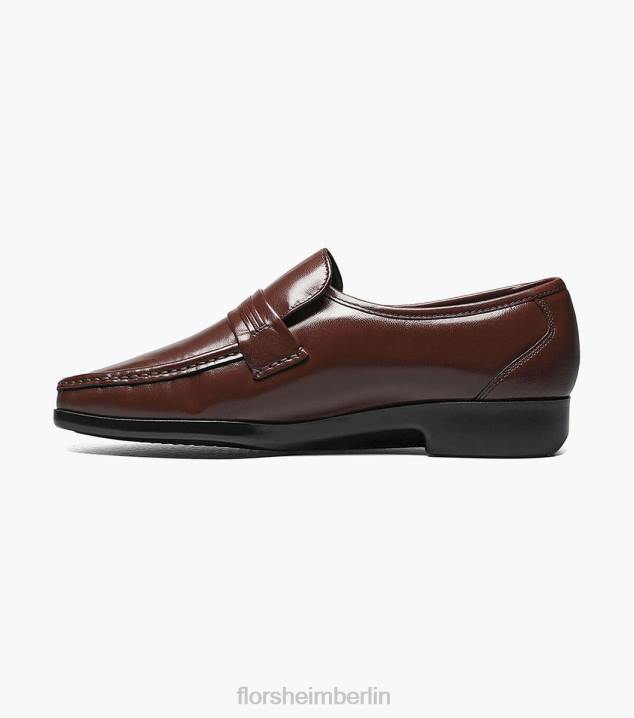 D280132 Cognac Schuhwerk Männer Florsheim Riva Moc-Toe-Slipper