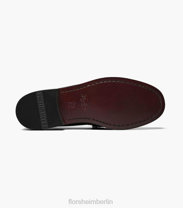 D280182 Schwarz Schuhwerk Männer Florsheim Berkley Moc-Toe-Penny-Loafer