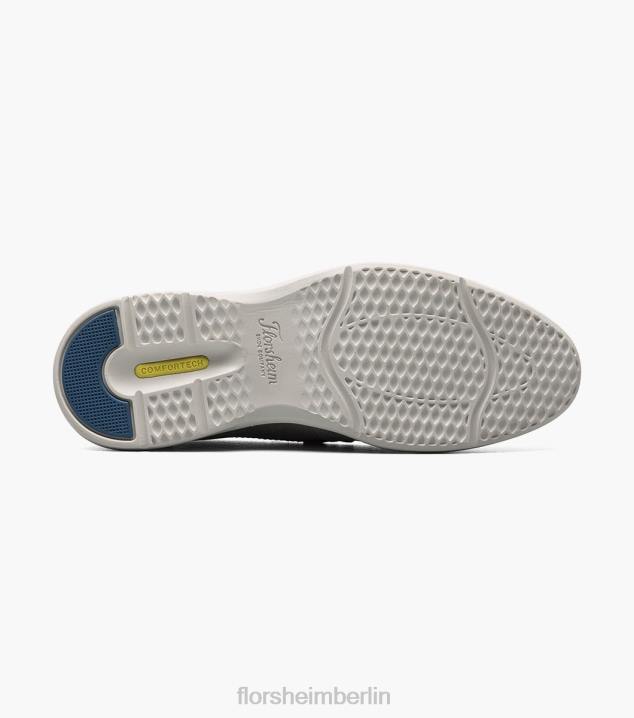 D2801 graues Wildleder Schuhwerk Männer Florsheim Hamptons venezianische Mokassin mit Moc-Toe