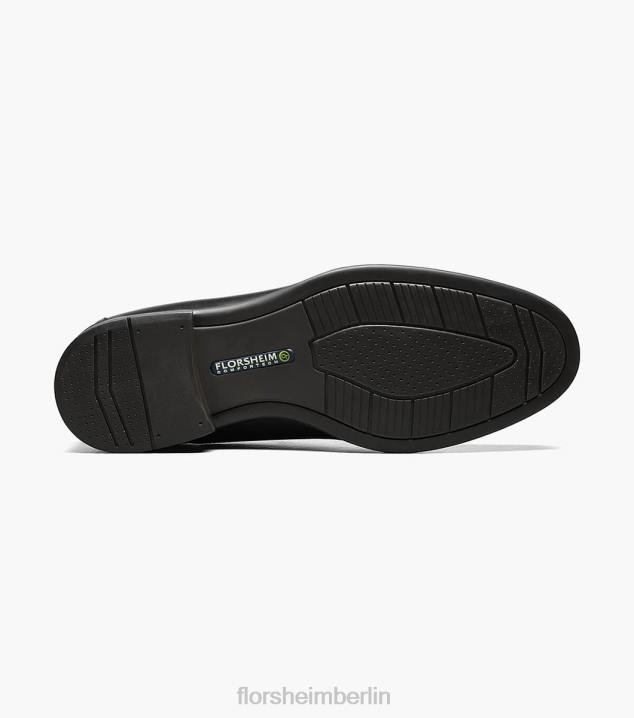 D280202 Schwarz Schuhwerk Männer Florsheim Midtown Moc-Toe-Pennyloafer