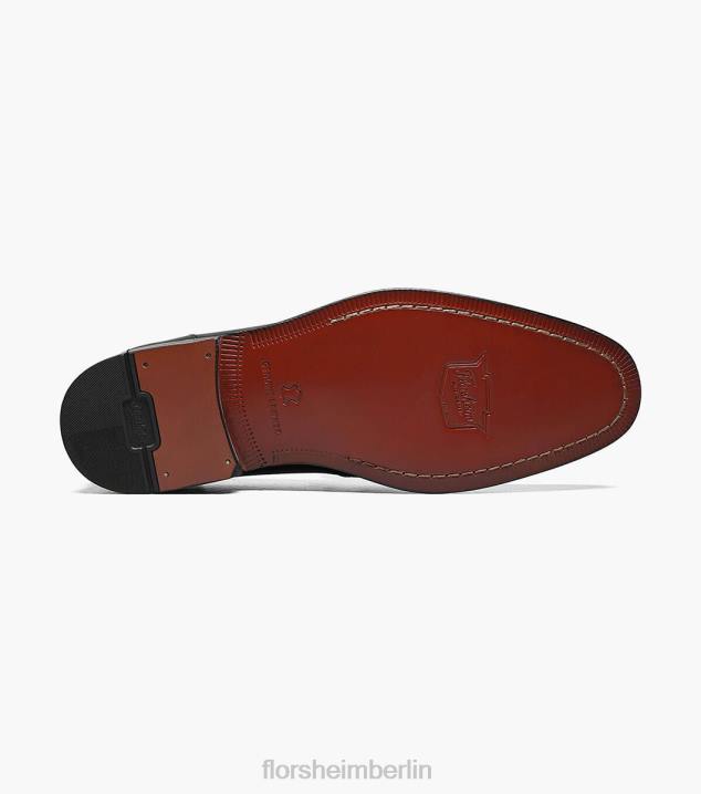 D280213 Schwarz Schuhwerk Männer Florsheim Jetson Moc-Toe-Penny-Loafer