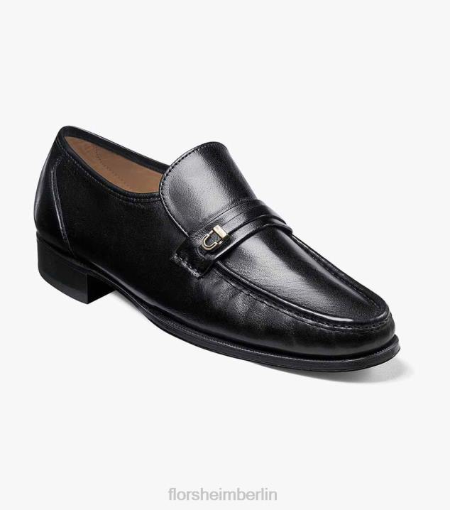 D280229 Schwarz Schuhwerk Männer Florsheim Wie Moc-Toe-Slipper