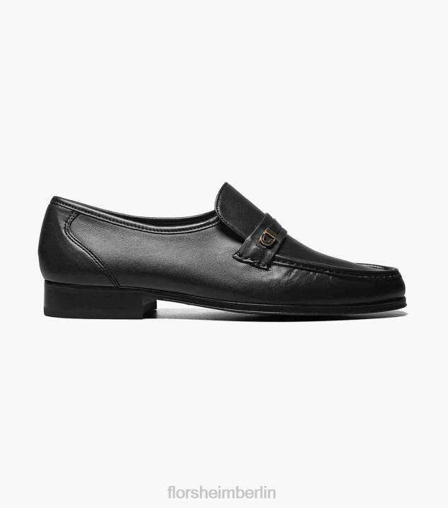 D280229 Schwarz Schuhwerk Männer Florsheim Wie Moc-Toe-Slipper