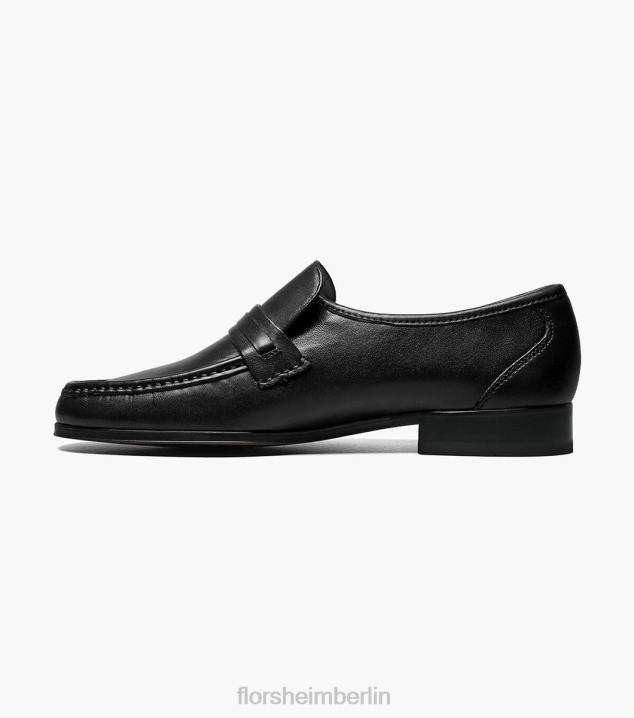 D280229 Schwarz Schuhwerk Männer Florsheim Wie Moc-Toe-Slipper