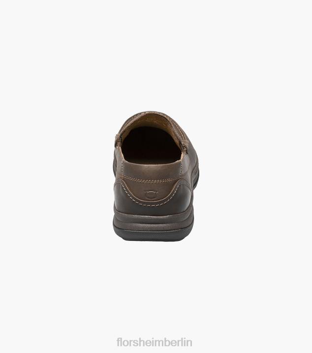 D280240 braunes Ch Schuhwerk Männer Florsheim zentraler Moc-Toe-Pennyloafer