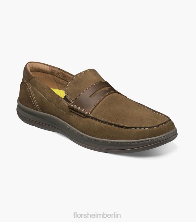 D280243 Pilz-Multi Schuhwerk Männer Florsheim zentraler Moc-Toe-Pennyloafer