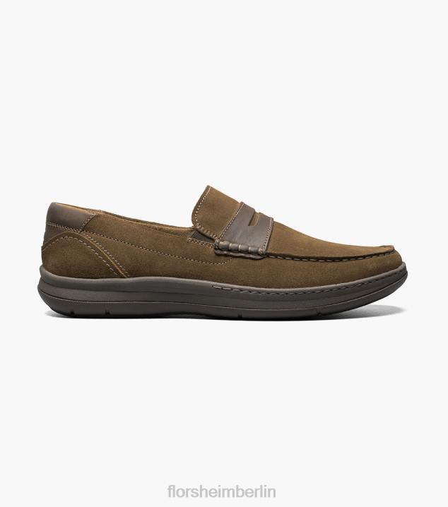 D280243 Pilz-Multi Schuhwerk Männer Florsheim zentraler Moc-Toe-Pennyloafer