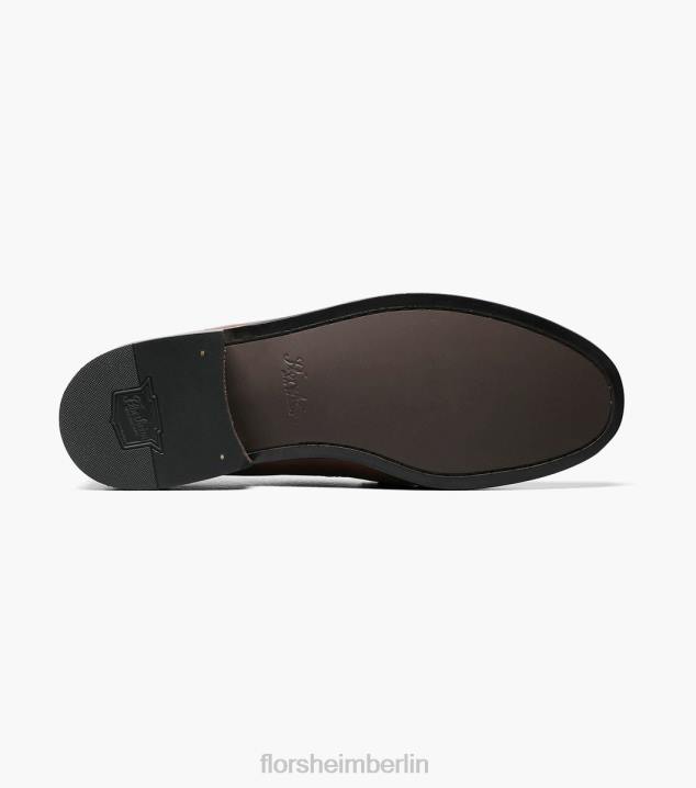 D280255 Cognac Schuhwerk Männer Florsheim Pisa Mokassin mit Mokassin und Quaste