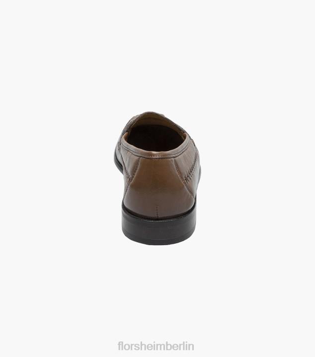 D280255 Cognac Schuhwerk Männer Florsheim Pisa Mokassin mit Mokassin und Quaste
