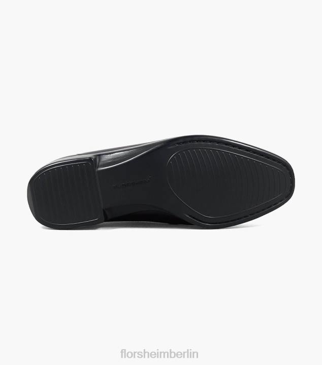D280256 Burgund Schuhwerk Männer Florsheim Rovito Moc-Toe-Slipper
