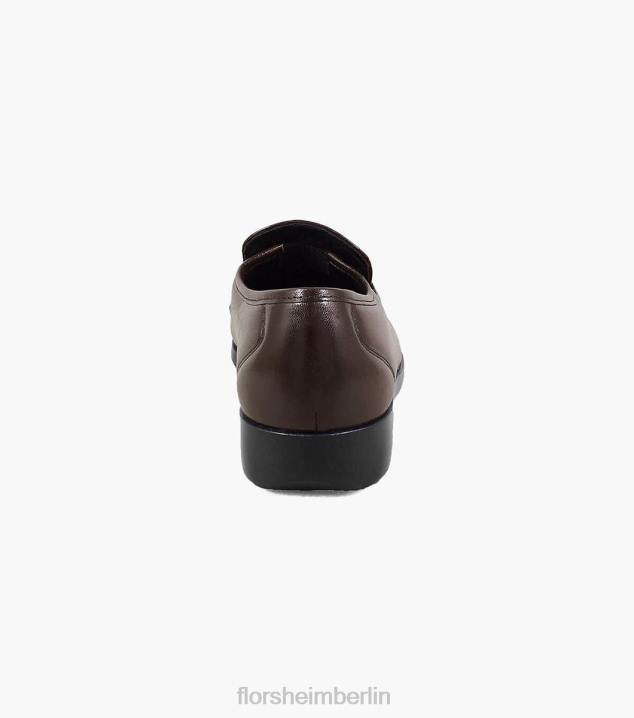 D280257 braun Schuhwerk Männer Florsheim Rovito Moc-Toe-Slipper