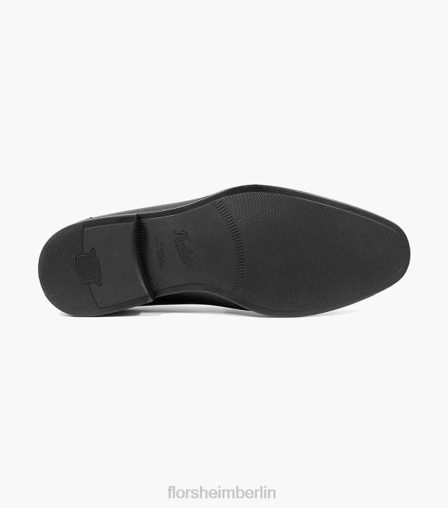 D280259 Schwarz Schuhwerk Männer Florsheim Amelio Moc-Toe-Pennyloafer