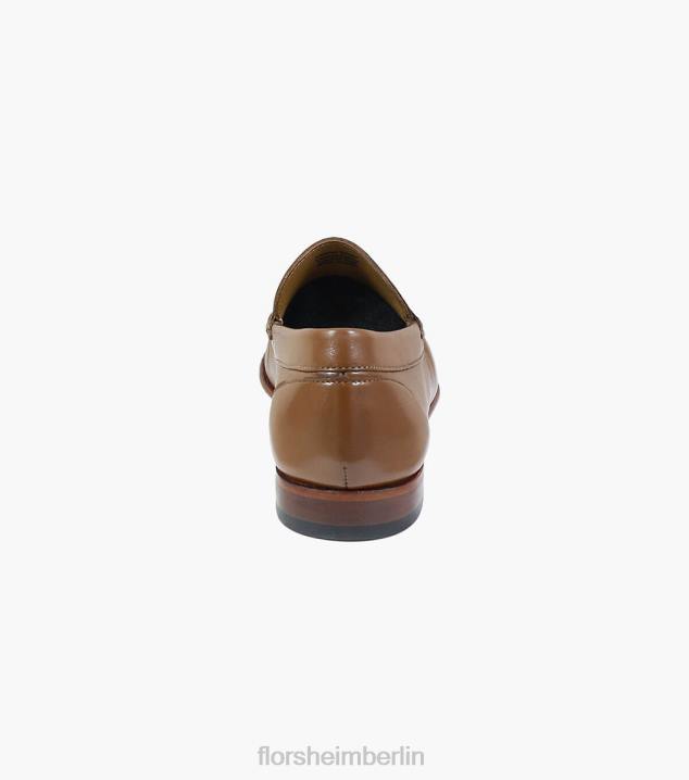 D280263 Cognac Schuhwerk Männer Florsheim Beaufort Moc-Toe-Penny-Loafer