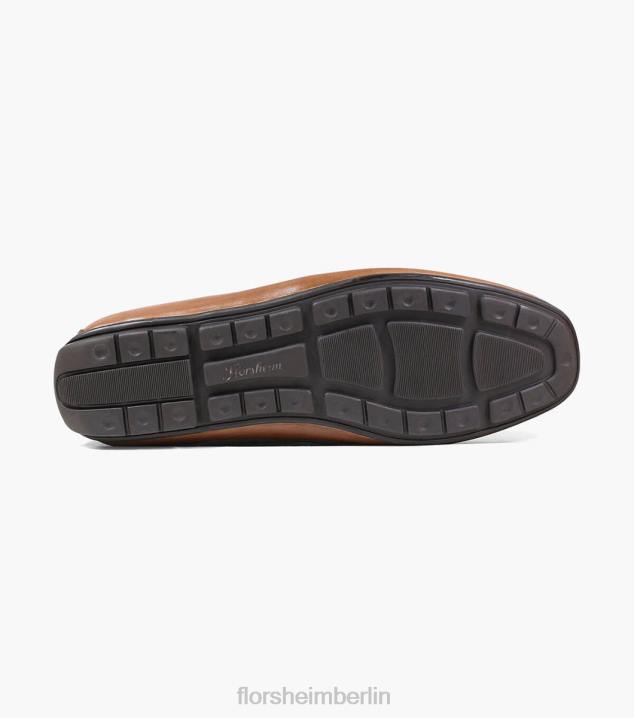 D280267 Cognac Schuhwerk Männer Florsheim Moc-Toe-Loafer von Dubino
