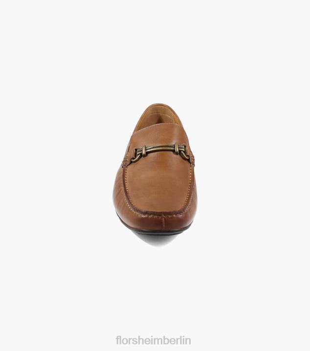 D280267 Cognac Schuhwerk Männer Florsheim Moc-Toe-Loafer von Dubino