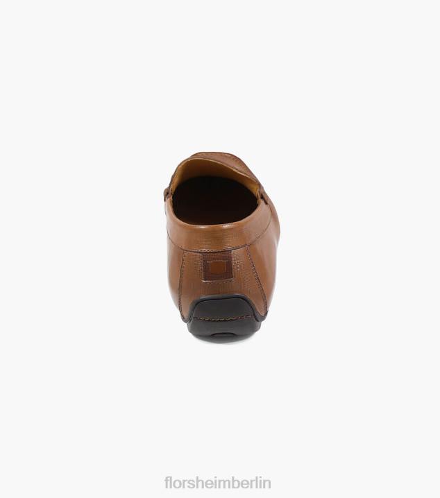 D280267 Cognac Schuhwerk Männer Florsheim Moc-Toe-Loafer von Dubino