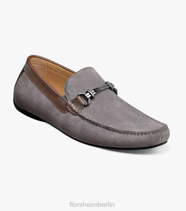 D280268 grau-multi Schuhwerk Männer Florsheim Moc-Toe-Loafer von Dubino