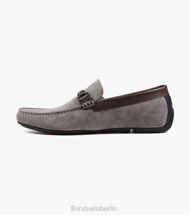 D280268 grau-multi Schuhwerk Männer Florsheim Moc-Toe-Loafer von Dubino