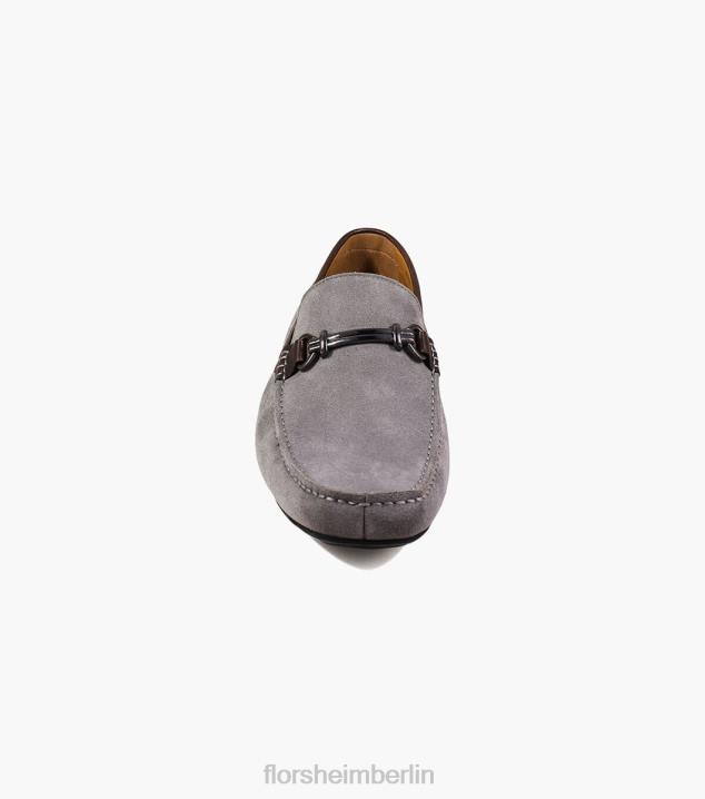 D280268 grau-multi Schuhwerk Männer Florsheim Moc-Toe-Loafer von Dubino