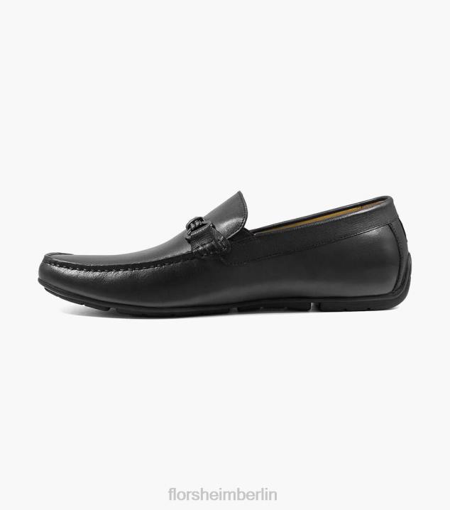 D280270 Schwarz Schuhwerk Männer Florsheim Moc-Toe-Loafer von Dubino