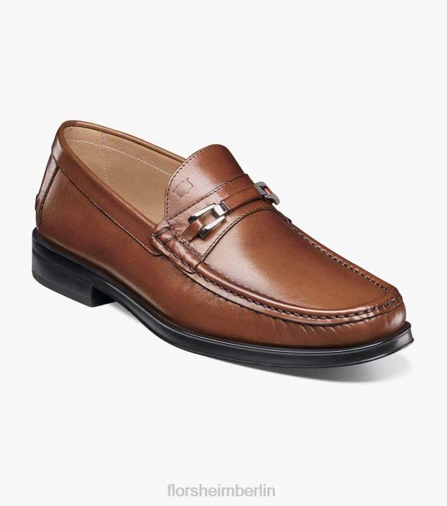 D280273 bräunen Schuhwerk Männer Florsheim Palace Moc-Toe-Slipper