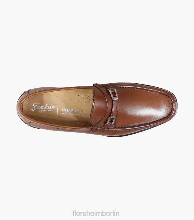 D280273 bräunen Schuhwerk Männer Florsheim Palace Moc-Toe-Slipper