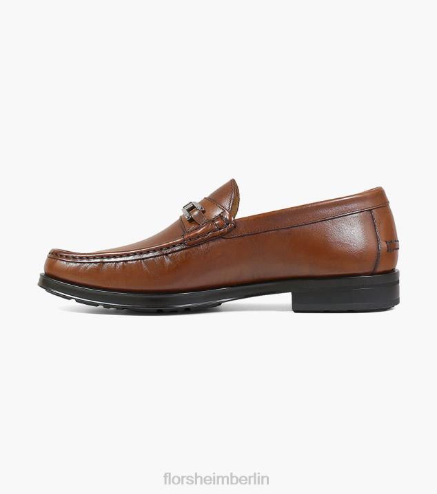 D280273 bräunen Schuhwerk Männer Florsheim Palace Moc-Toe-Slipper