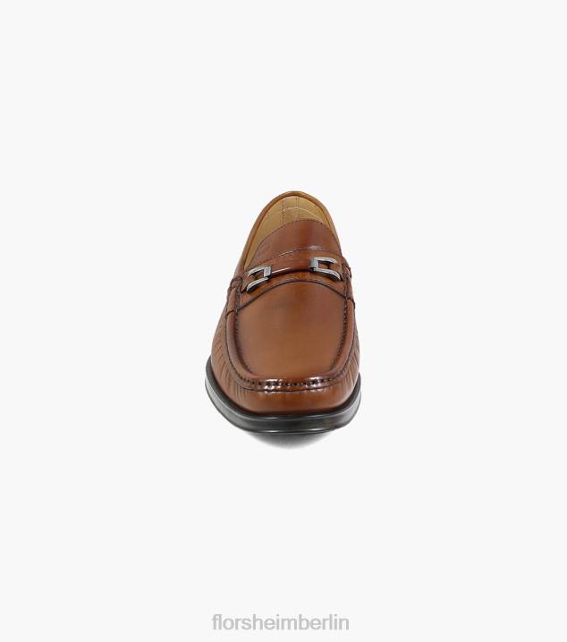 D280273 bräunen Schuhwerk Männer Florsheim Palace Moc-Toe-Slipper