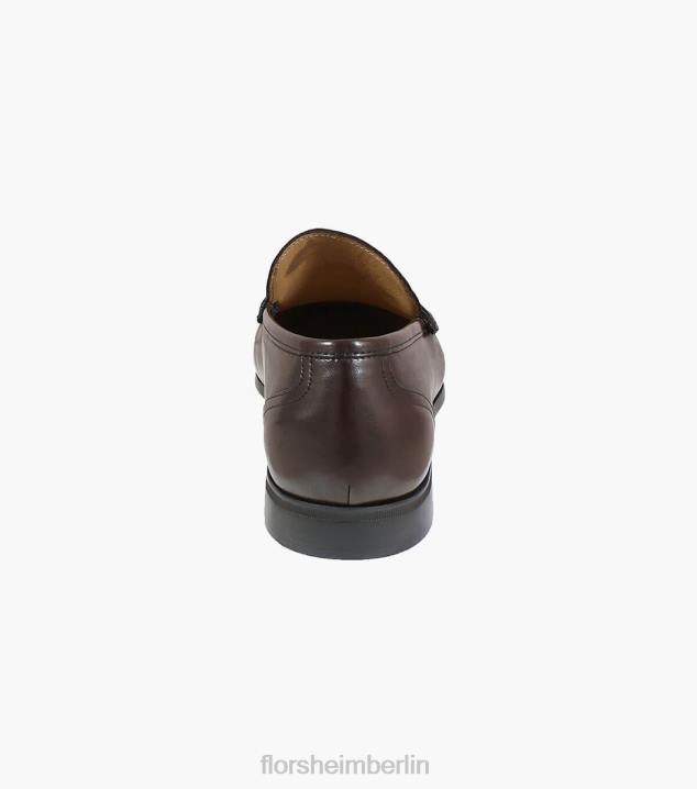 D280276 braun Schuhwerk Männer Florsheim Puente Moc-Toe-Pennyloafer