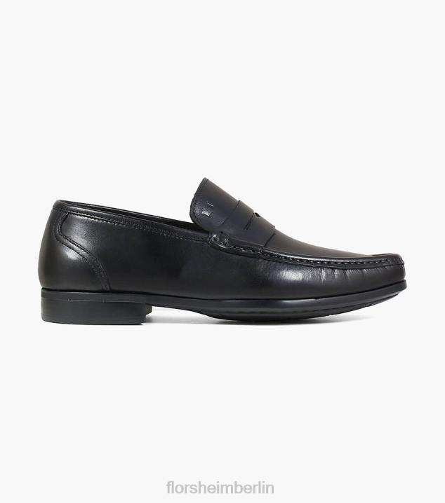 D280277 Schwarz Schuhwerk Männer Florsheim Puente Moc-Toe-Pennyloafer