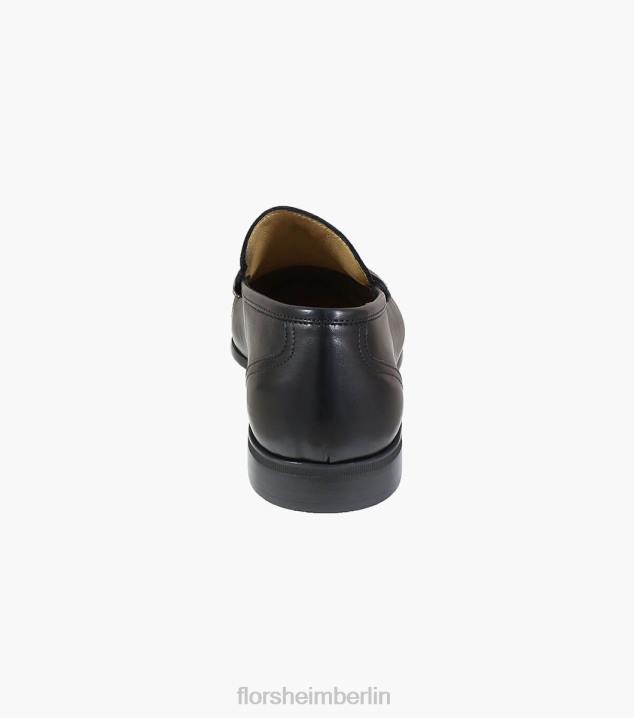 D280277 Schwarz Schuhwerk Männer Florsheim Puente Moc-Toe-Pennyloafer
