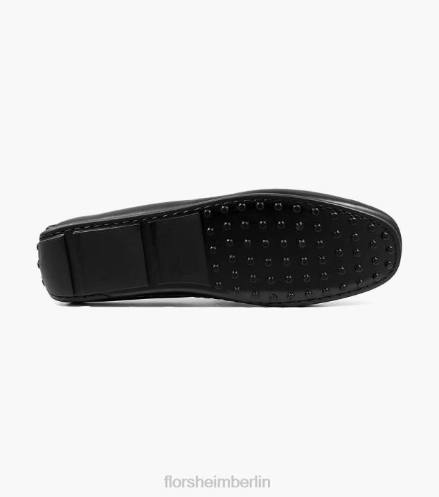 D280284 Schwarz Schuhwerk Männer Florsheim Egan Moc-Toe-Penny-Loafer