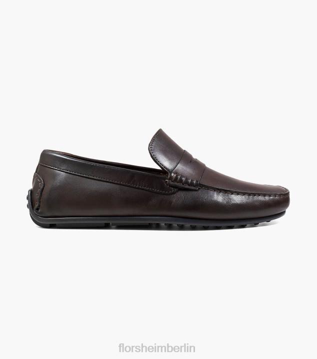 D280285 braun Schuhwerk Männer Florsheim Egan Moc-Toe-Penny-Loafer