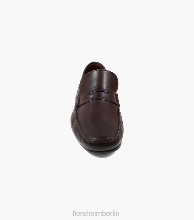 D280285 braun Schuhwerk Männer Florsheim Egan Moc-Toe-Penny-Loafer