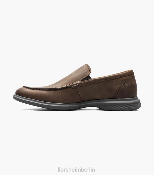 D2804 braunes Ch Schuhwerk Männer Florsheim Hamptons venezianische Mokassin mit Moc-Toe