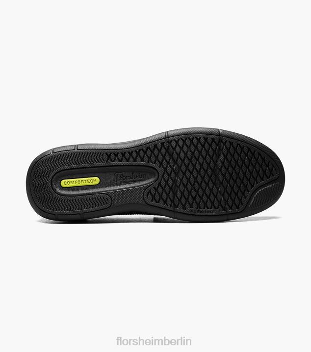 D28065 Schwarz Schuhwerk Männer Florsheim zentraler venezianischer Mokassin mit Moc-Zehe