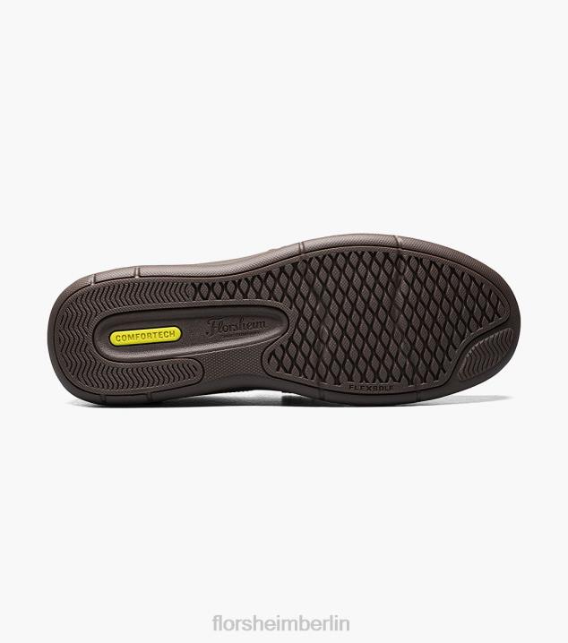 D28066 Cognac Schuhwerk Männer Florsheim zentraler venezianischer Mokassin mit Moc-Zehe