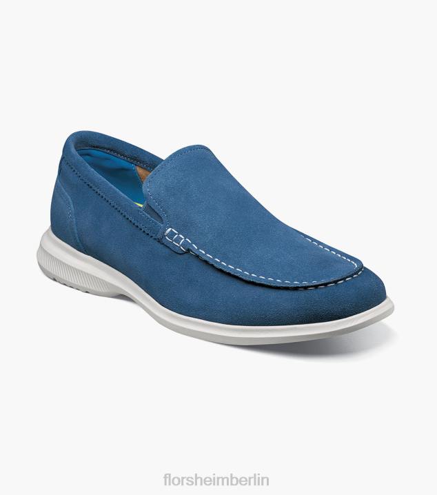 blaues wildleder