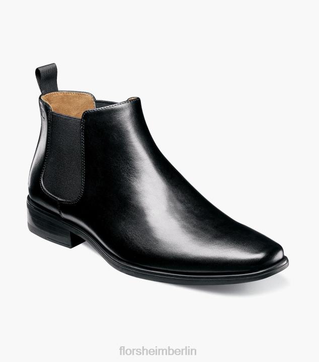D280157 Schwarz Schuhwerk Männer Florsheim Jackson Gore-Stiefel mit schlichter Zehenpartie