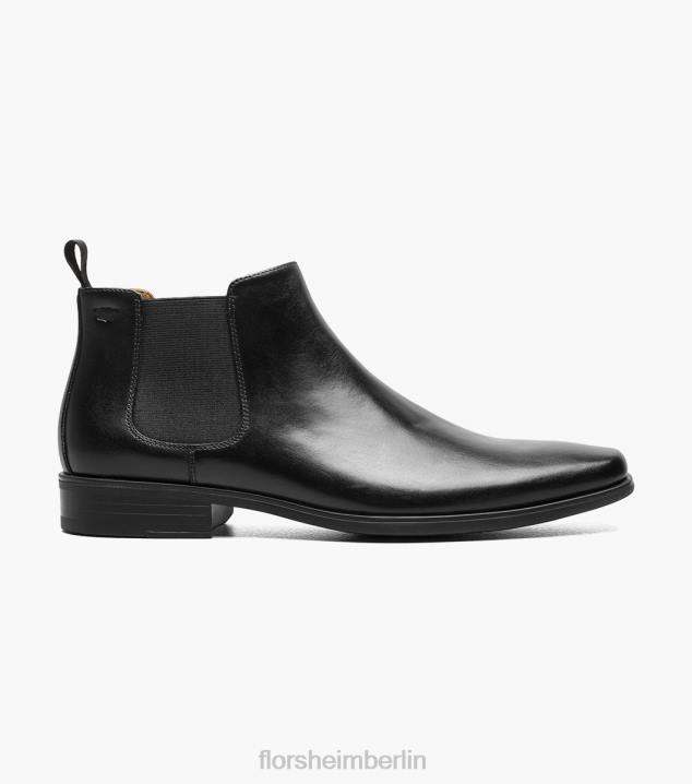 D280157 Schwarz Schuhwerk Männer Florsheim Jackson Gore-Stiefel mit schlichter Zehenpartie