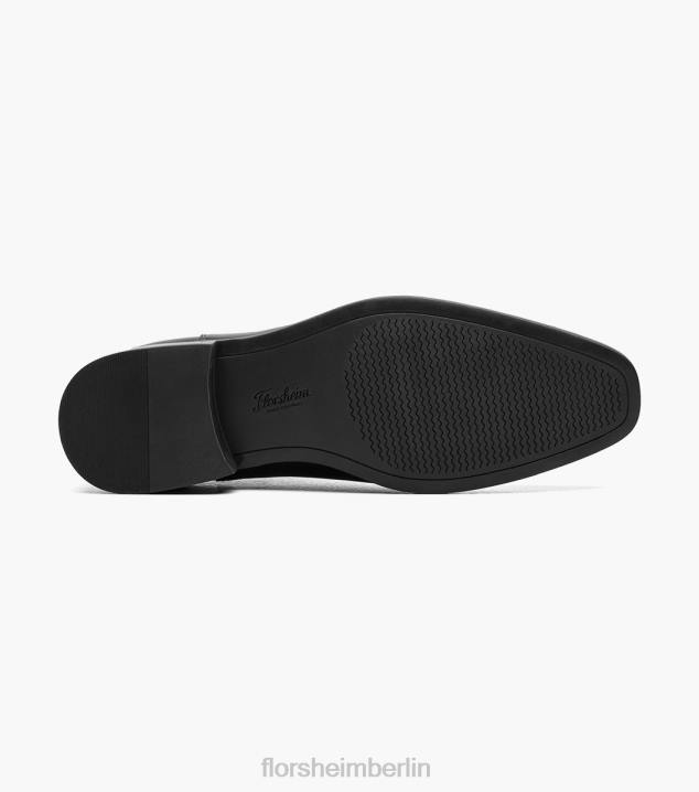 D280157 Schwarz Schuhwerk Männer Florsheim Jackson Gore-Stiefel mit schlichter Zehenpartie