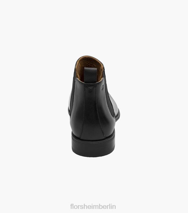 D280157 Schwarz Schuhwerk Männer Florsheim Jackson Gore-Stiefel mit schlichter Zehenpartie