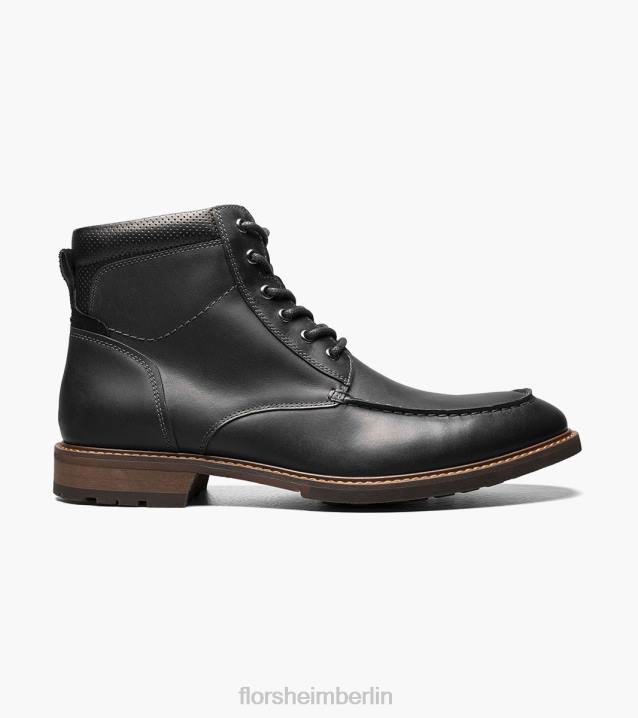 D280166 schwarzes Ch Schuhwerk Männer Florsheim Chalet-Moc-Toe-Schnürstiefel