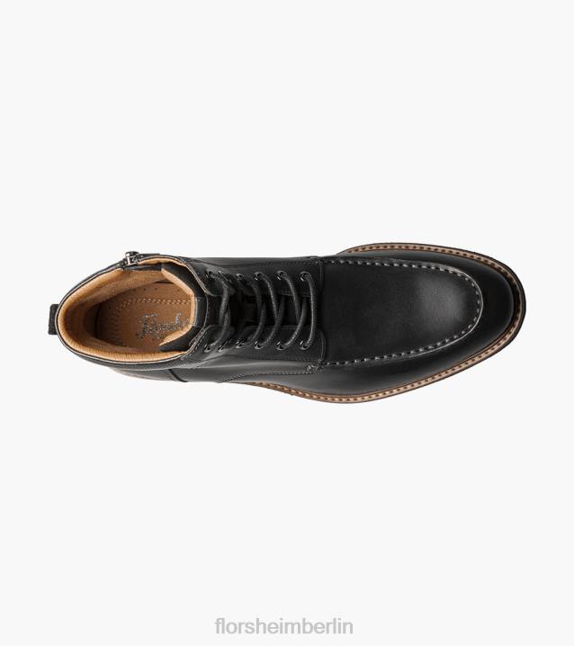 D280166 schwarzes Ch Schuhwerk Männer Florsheim Chalet-Moc-Toe-Schnürstiefel