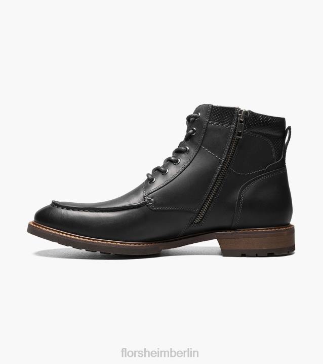 D280166 schwarzes Ch Schuhwerk Männer Florsheim Chalet-Moc-Toe-Schnürstiefel